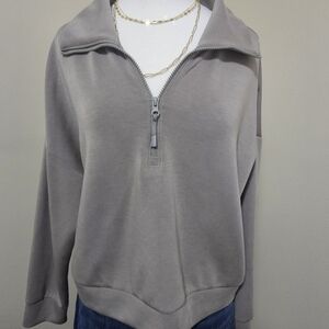 Womens Cropped Sweatshirt